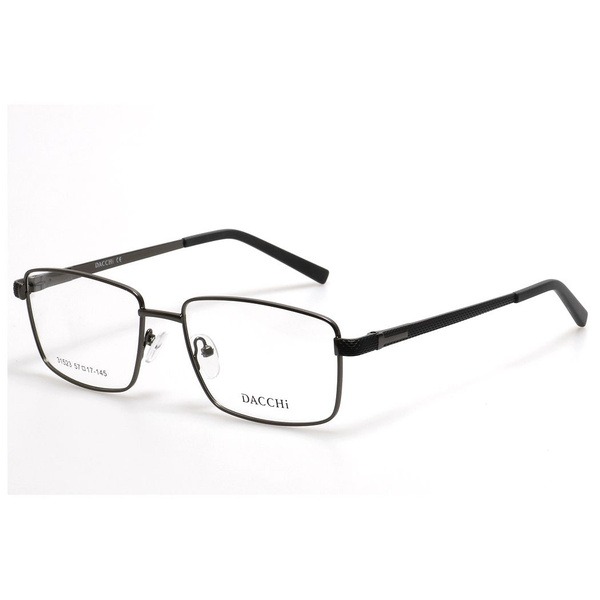 Men's Black Metal Rectangle Eyeglass Frames - Jlur Optic 02024484