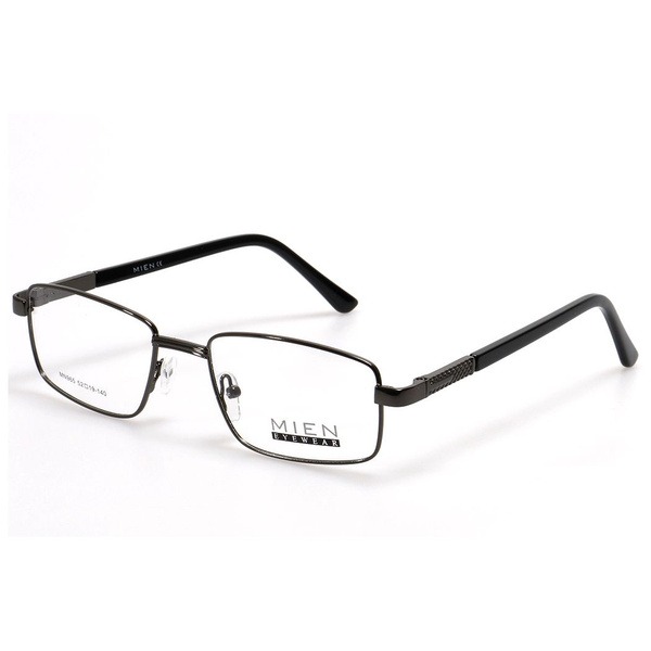 Men's Gray Metal Rectangular Eyeglass Frames - Jlur Optic 02024279