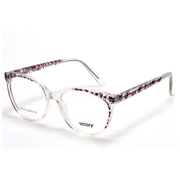 Women's Butterfly/Dragonfly Rimmed Eyeglass Frames - Clear Plastic