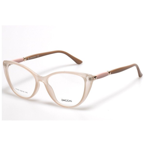 Beige Butterfly/Dragonfly Women's Rimmed Eyeglass Frames - Jlur Optic 02024507