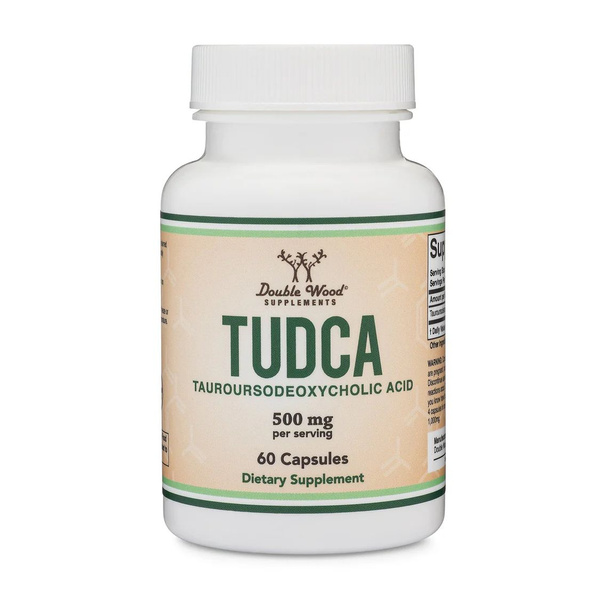 TUDCA Liver Support Supplement: 500mg, 60 Capsules
