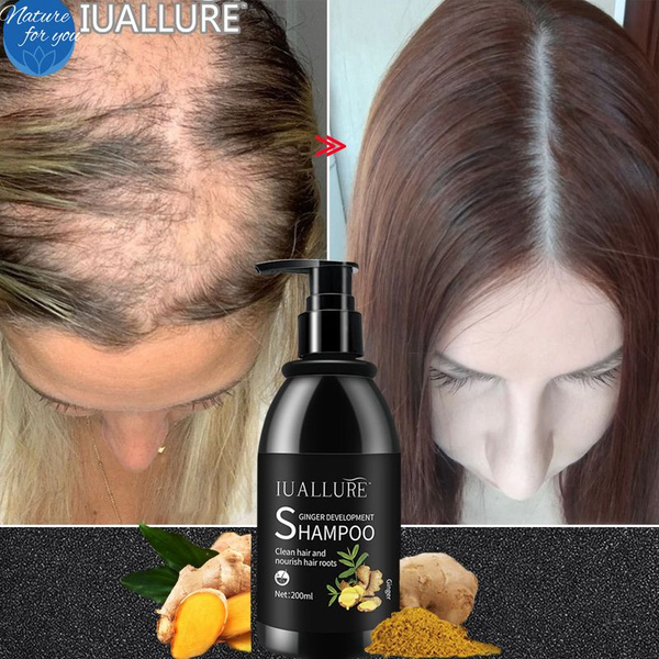 IUALLURE Ginger Shampoo, 200ml