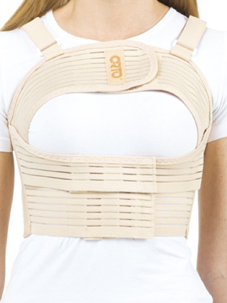 Post-Surgery Chest Binder for Women - ORTO BGC-422 Orthotic Support