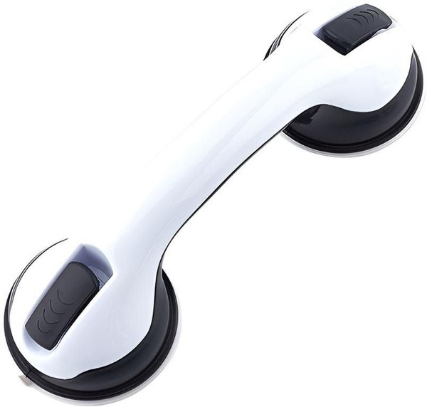30cm Suction Cup Bathroom Grab Bar (Plastic)