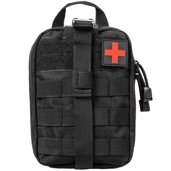 Rusforce Tactical Medical Pouch: Emergency First Aid Kit (20x15x8cm)