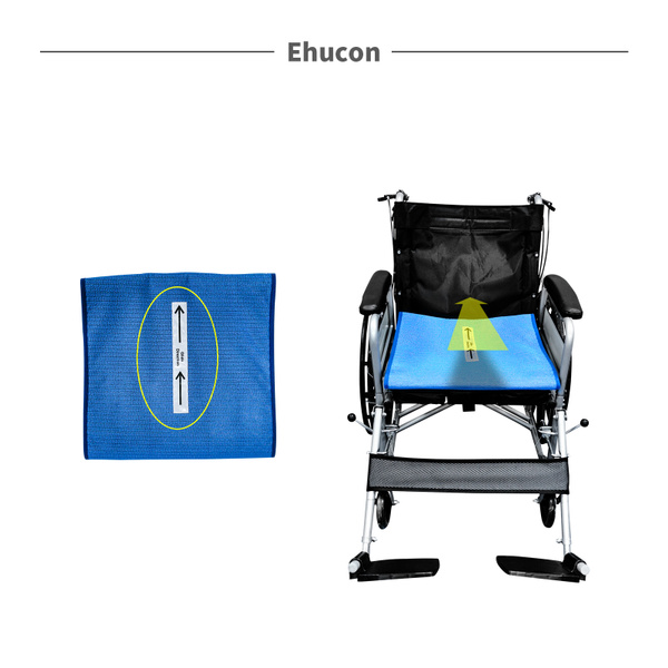 Anti-Fall Chair Cushion: 43x43cm Tubular Support for Elderly