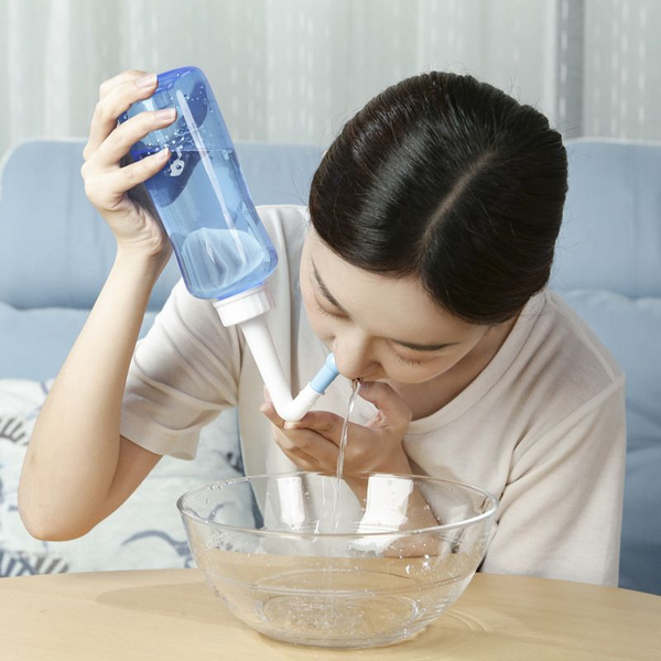 Nasal Rinse Kit with 2 Nozzles, 300ml