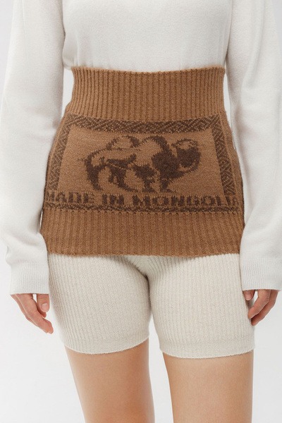 Camel Wool Back & Lumbar Support Belt: Warm, Therapeutic, & Discreet