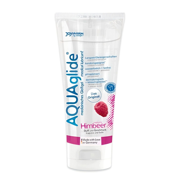 AQUAglide Raspberry Water-Based Lubricant - 100ml