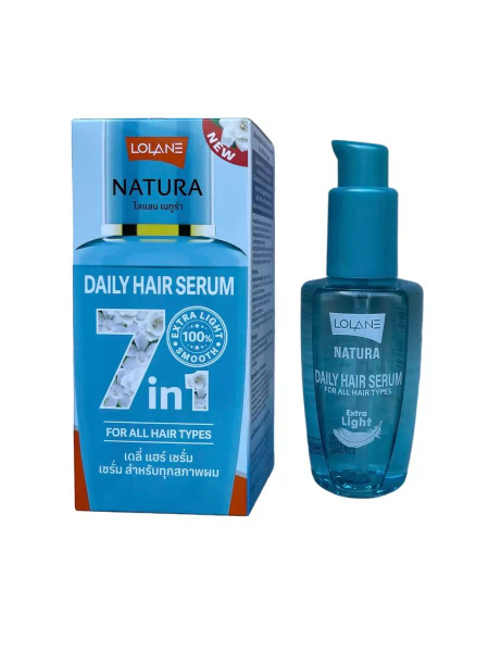 Lolane Perfect Smooth Hair Oil Serum: Repairing Treatment (50ml)
