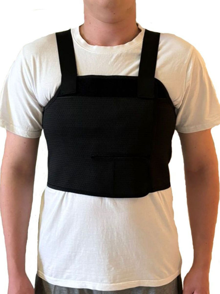 Men's Post-Surgery Chest Support (120-140cm), Heart & Chest Surgery Compression Vest