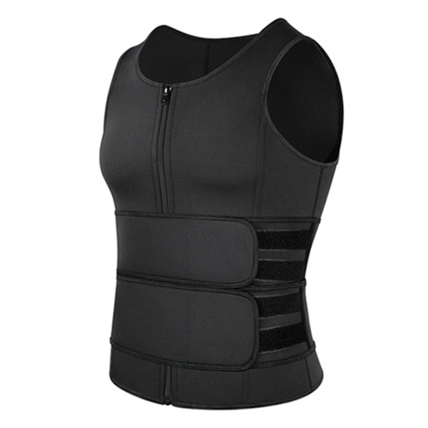 Double Belt Sauna Vest: Enhanced Sweat & Detox