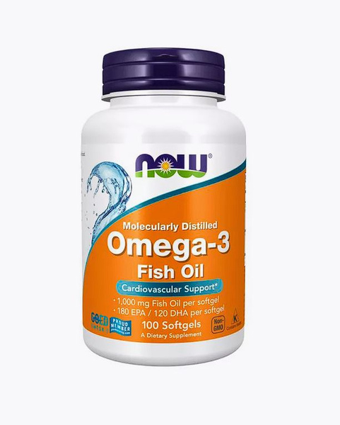 Omega-3 1000mg (180 EPA/120 DHA) - 100 Capsules