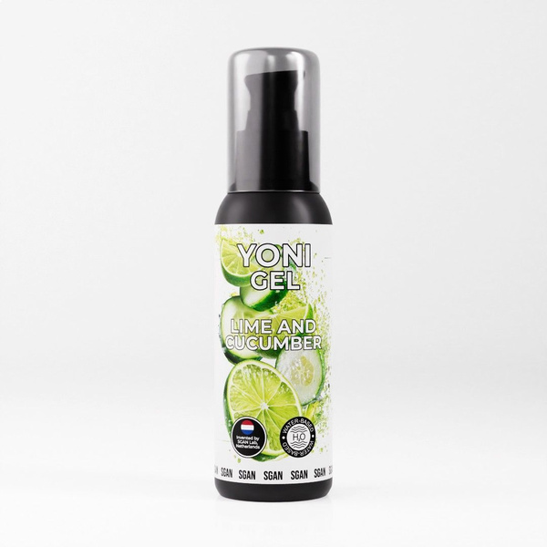 Lime & Cucumber Flavored Oral Sex Lubricant - 100ml