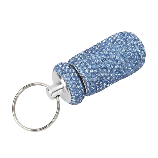 Rhinestone Medicine Bottle