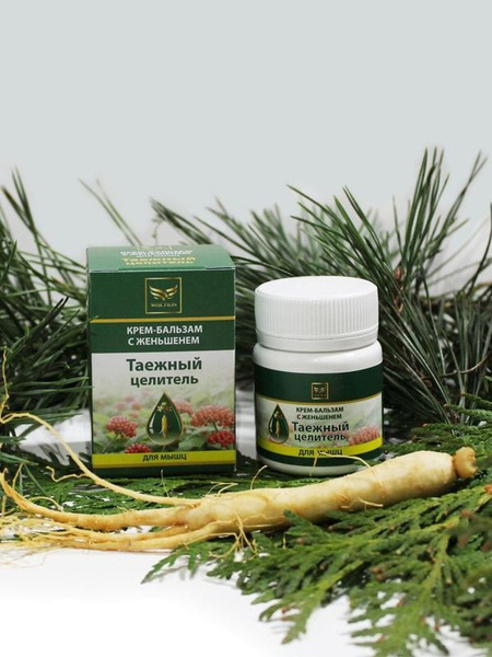 Siberian Healer Muscle Balm with Ginseng - 40ml