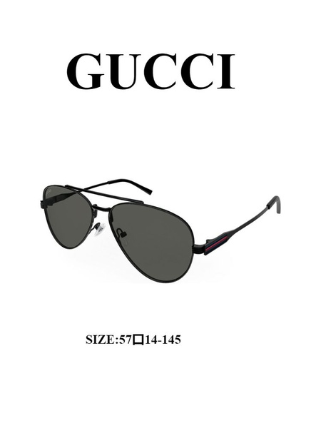 Gucci GG1874S Double Beam Pilot Sunglasses