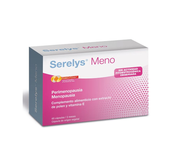Serelys Menopause Supplement: 60 Capsules (Netherlands)