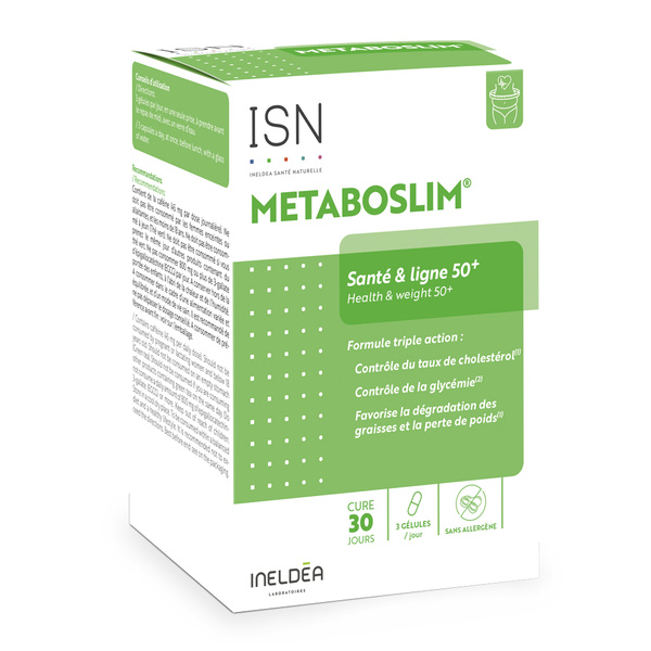 MetaboSlim Weight Loss Pills (90 Capsules) - French Appetite Suppressant