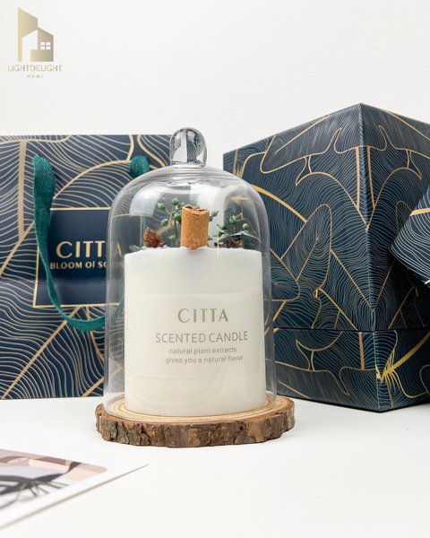 Premium Verbena, Bergamot & Orange Scented Candle