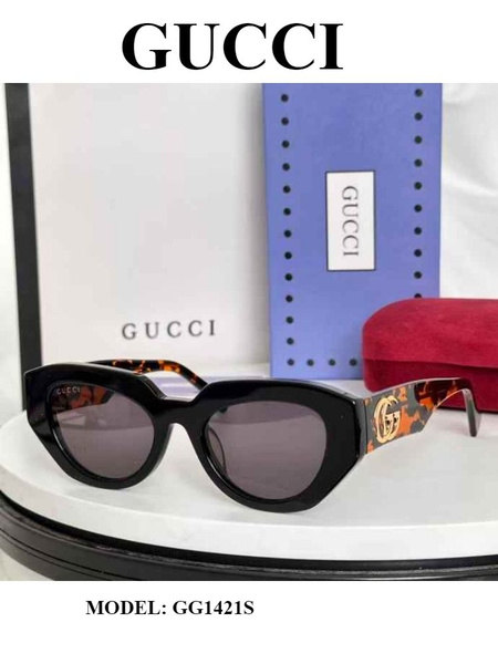 Gucci GG1421S Geometric Sunglasses