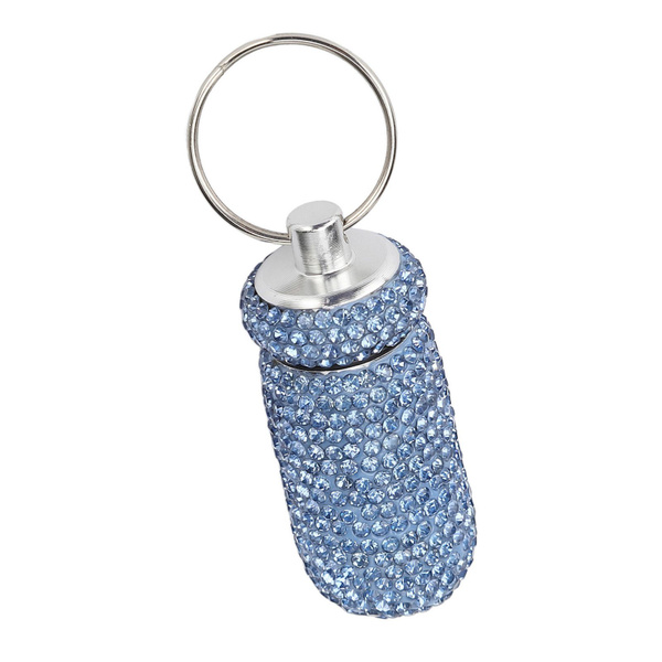 Rhinestone Medicine Bottle