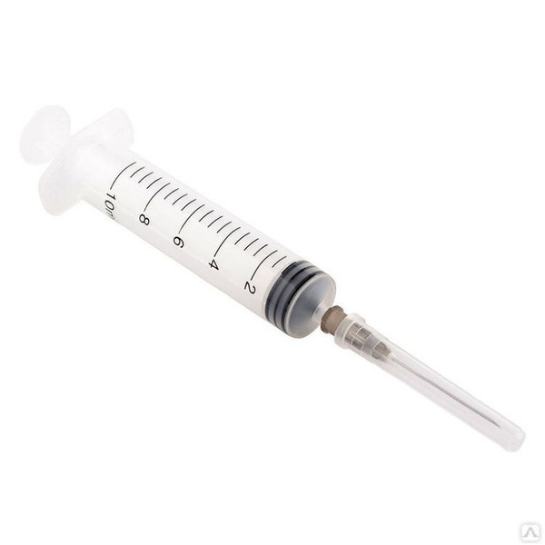 Disposable 10ml Syringe with 22G Needle (0.7x38mm) - 20 Pack - Health Line