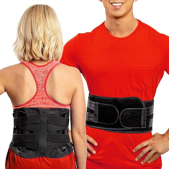 Posture Corrector & Lumbar Support Belt: Back Pain Relief