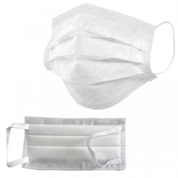 Plooma 3-Ply Disposable Face Masks (10 Pack)