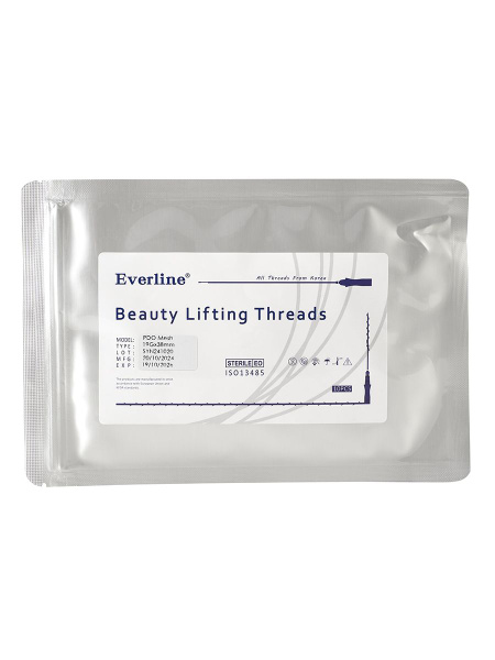 PDO Mesh Lift Threads 19G*38 (2 Pack)