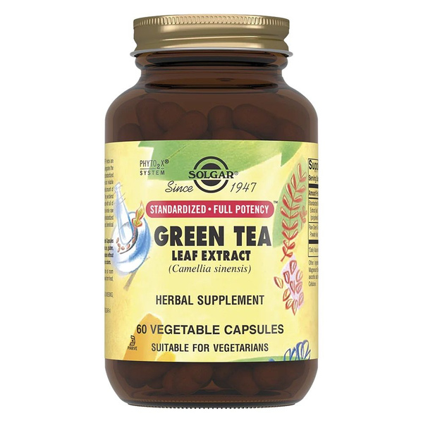 Green Tea Extract Capsules: Dietary Supplement