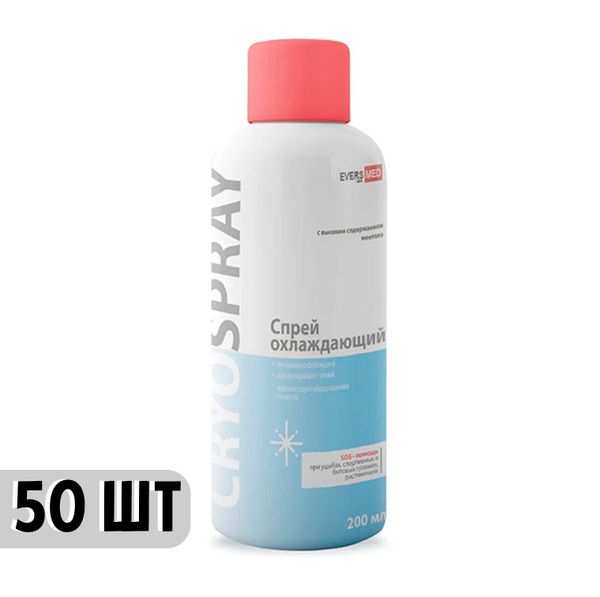 Cooling Menthol Spray (200ml, 50-Pack)