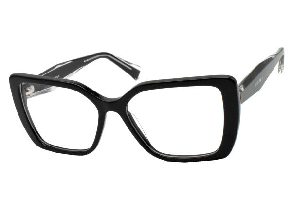Women's Megapolis 1285 Nero Plastic Eyeglass Frames
