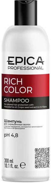 Rich Color Epica Professional Shampoo for Color-Treated Hair (300ml)