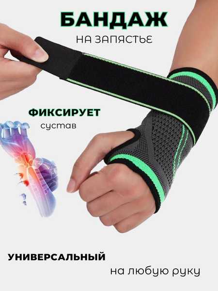 Wrist Brace, Wrist Support, Hand Brace - Universal Support (1 Piece)