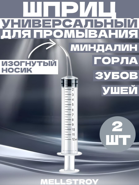 Ear, Nose, Throat & Tonsil Irrigation Syringe