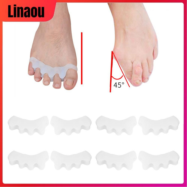 4 Pairs Silicone Bunion Corrector
