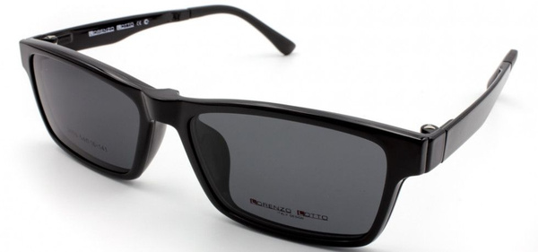 Lorenzo Lotto 2076 C1 Eyeglass Frames with Clip-On Sunglasses