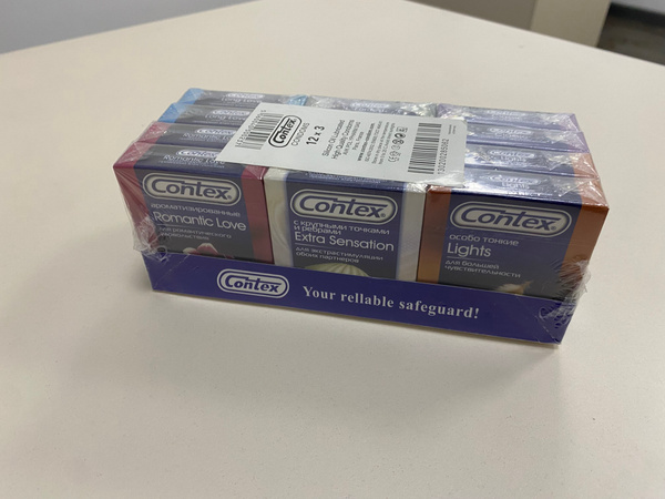 Contex Condoms: 6 Variety Packs (36 Condoms Total)