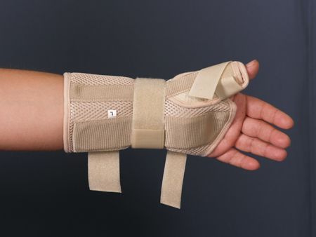 Wrist Brace with Thumb Support, Left, XL