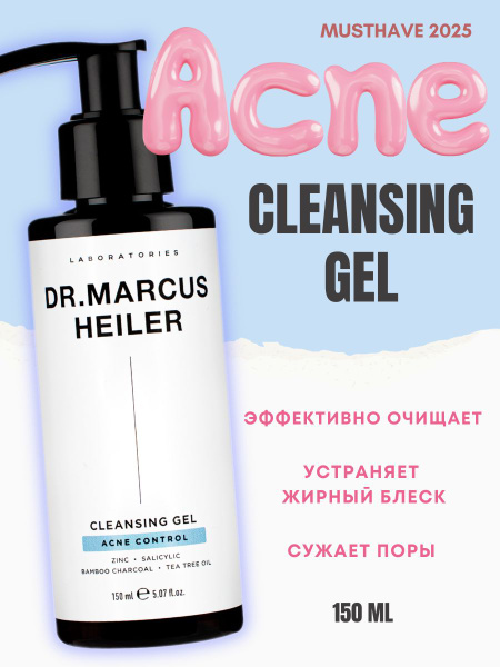 Doctor Heiler Acne Face Wash Gel for Problem Skin (150ml)