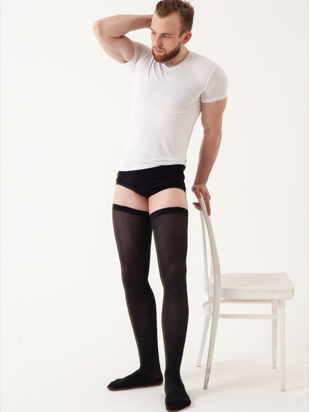 Black Compression Stockings, Class 1, 1 Pair - ORTO