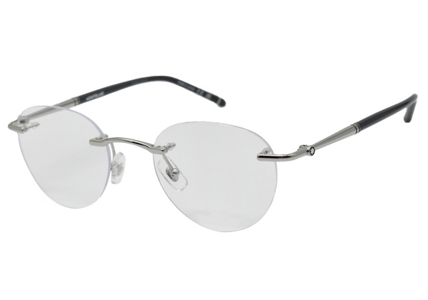 Montblanc MB0244O 002 Unisex Eyeglass Frames: Acetate & Metal