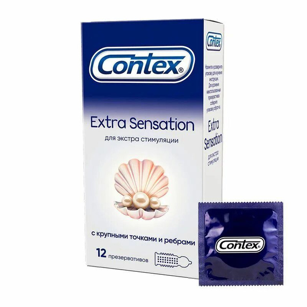 Contex Extra Sensation Condoms (12-Pack)