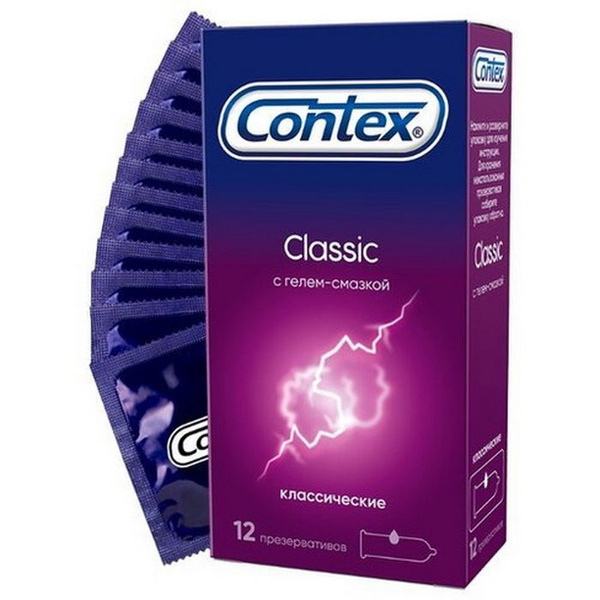 Contex Classic Condoms, 12-Count