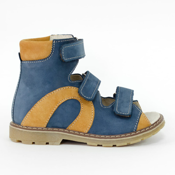 Boy's Leather Orthopedic Sandals: Ortho Kuban-Yug