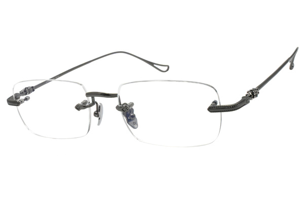 Men's Titanium Eyeglass Frames STEEL HEARTS SHR4000 01