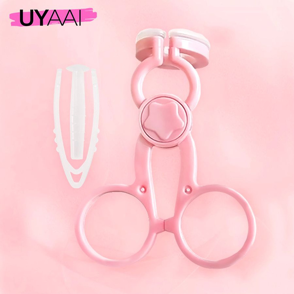 Pink Eyelid Expander for Contact Lenses