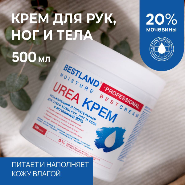 Bestland Urea Foot Cream: Moisturizing, Softening, Crack & Callus Repair