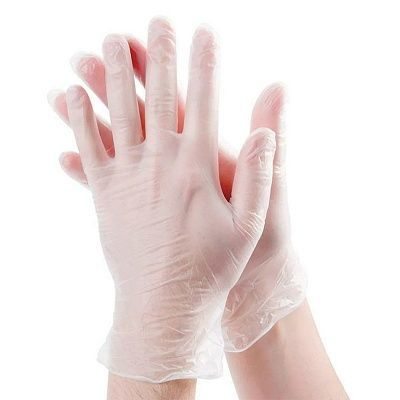 Briz Vinyl Gloves, Size Small, 50-Pair Box